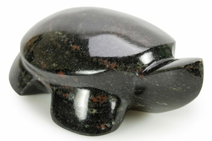 Carved Feldspar Turtle - Colorado #373650